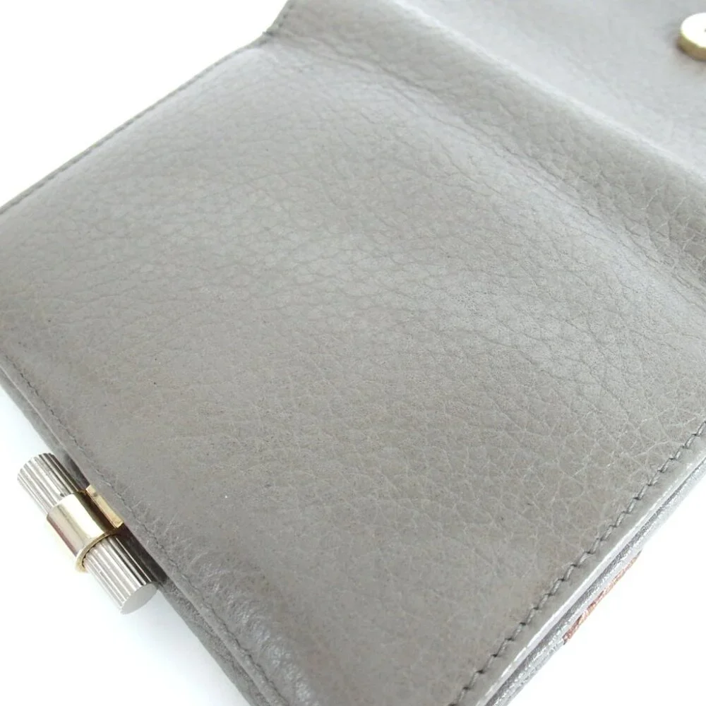 Authentic Christian Dior wallet leather [Used]